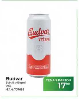 Budvar Světlé výčepní 0,5L