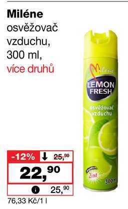 Miléne osvěžovač vzduchu, 300 ml Barvy a laky drogerie 