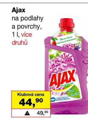 Ajax na podlahy a povrchy, 1l Barvy a laky drogerie 
