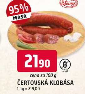 ČERTOVSKÁ KLOBÁSA 100g