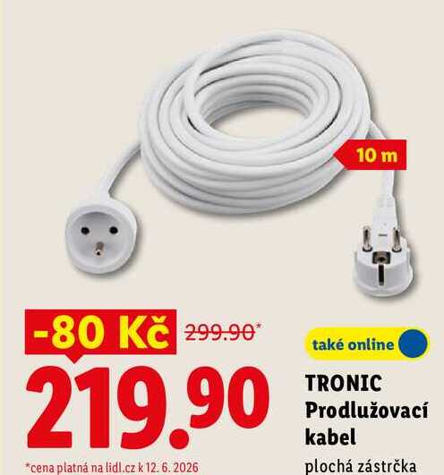 TRONIC Prodlužovací kabel