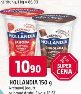 HOLLANDIA 150 g krémový jogurt 