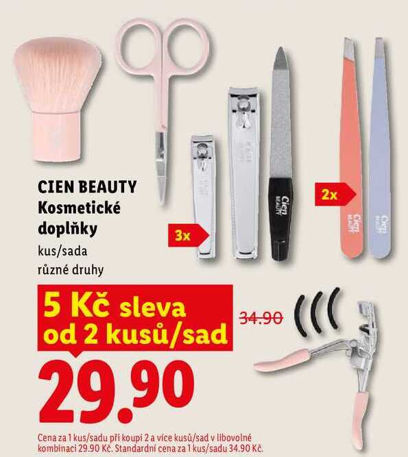 CIEN BEAUTY Kosmetické doplňky Lidl
