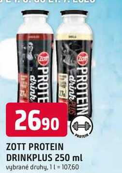 ZOTT PROTEIN DRINKPLUS 250 ml