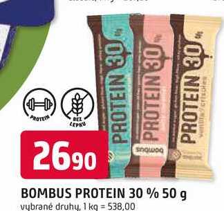 BOMBUS PROTEIN 30 % 50 g
