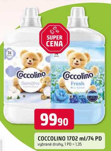 COCCOLINO 1702 ml/74 PD Trefa
