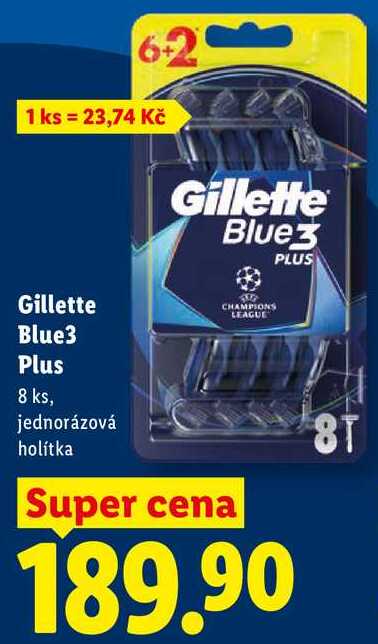 Gillette Blue3 Plus Lidl