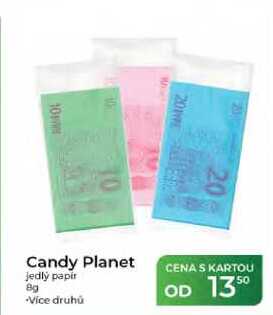 Candy Planet jedlý papir 8g  