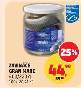 ZAVINÁČE GRAN MARE, 400/220 g