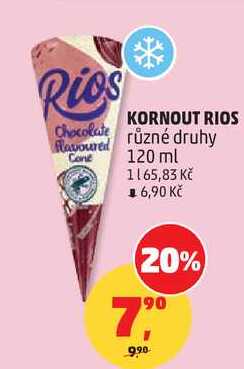 KORNOUT RIOS různé druhy, 120 ml