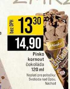 Pinko kornout čokoláda 120 ml 