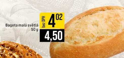Bageta malá světlá 50 g