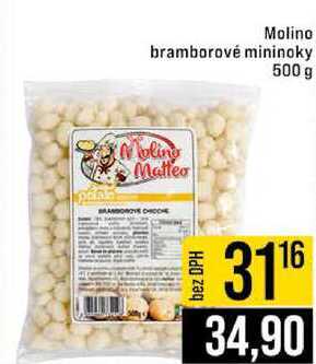 Molino bramborové mininoky 500 g