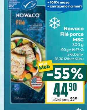Nowaco Filé porce MSC 300 g