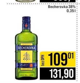 Becherovka 38% 0,35l