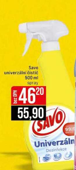 Savo univerzální čistič 500 ml spray