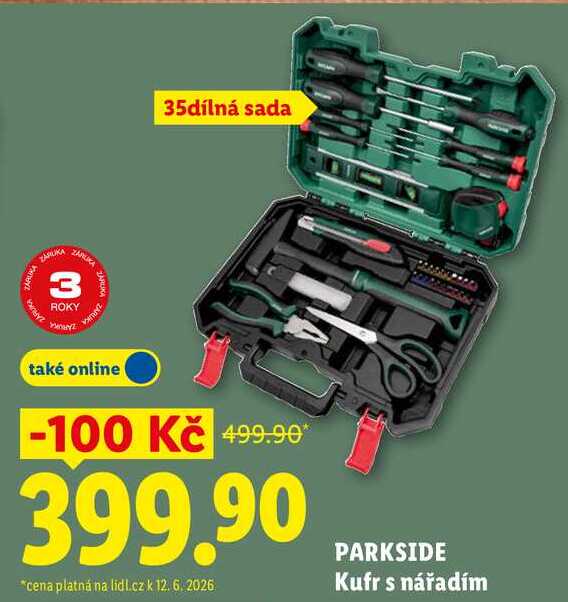 PARKSIDE Kufr s nářadím 