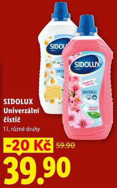SIDOLUX Univerzální čistič, 11