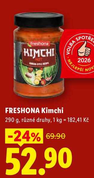 FRESHONA Kimchi, 290 g 