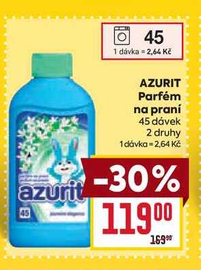 AZURIT Parfém na praní 45 dávek