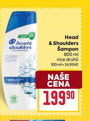Head & Shoulders Šampon 800 ml