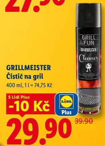 GRILLMEISTER Čistič na gril, 400 ml Lidl