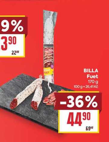 BILLA Fuet 170 g