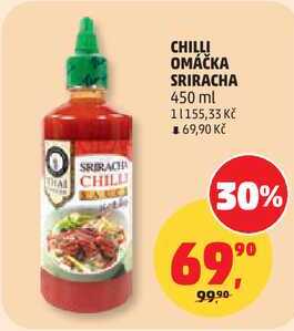 CHILLI OMÁČKA SRIRACHA, 450 ml 