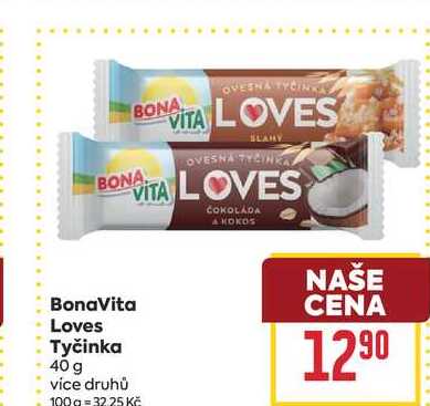 BonaVita Loves Tyčinka 40 g