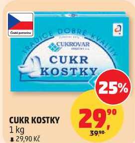 CUKR KOSTKY, 1 kg