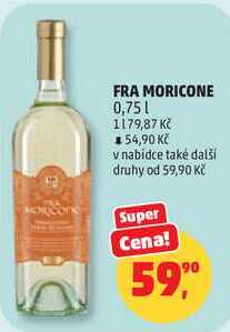 FRA MORICONE, 0,75 l