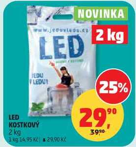 LED KOSTKOVÝ, 2 kg Penny Market