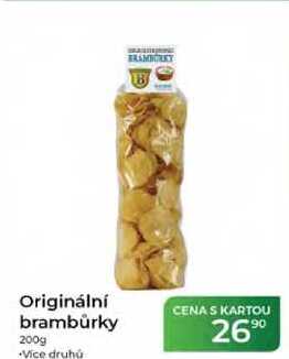 Originální brambůrky 200g