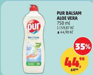 PUR BALSAM ALOE VERA, 750 ml Penny Market