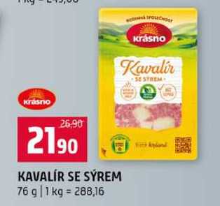 KAVALIR SE SYREM 76 g 