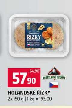 HOLANDSKÉ ŘÍZKY 2x 150 g