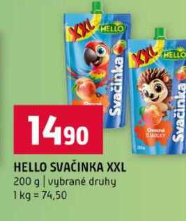 HELLO SVAČINKA XXL 200 g vybrané druhy Terno