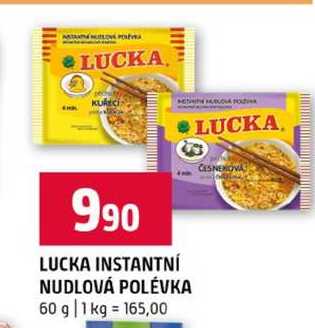 LUCKA INSTANTNÍ NUDLOVÁ POLÉVKA 60 g