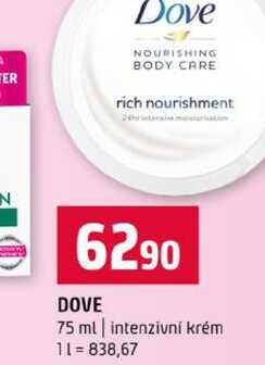 DOVE 75 ml intenzivní krém Terno