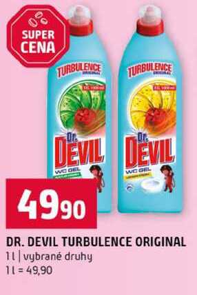 DR. DEVIL TURBULENCE ORIGINAL 1l vybrané druhy Terno