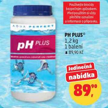 PH PLUS, 1,2 kg, 1 balení Penny Market