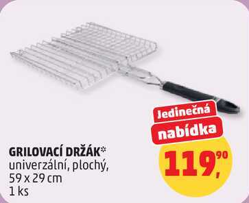 GRILOVACÍ DRŽÁK univerzální, plochý, 59 x 29 cm, 1 ks Penny Market