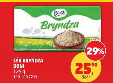 SÝR BRYNDZA BONI, 125g 