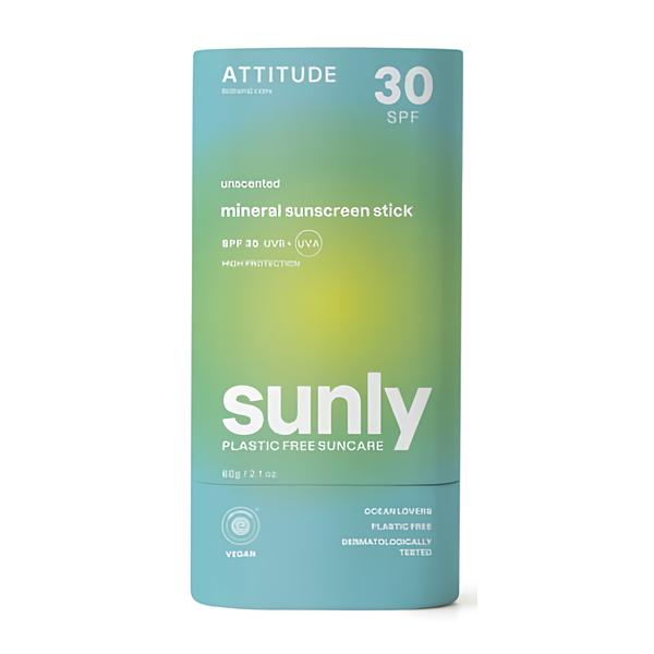 Attitude 100% minerální ochranná tyčinka na celé tělo (SPF 30) bez vůně Košík.cz