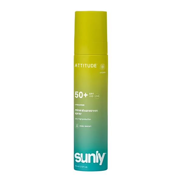 Attitude Minerální opalovací krém ve spreji Sunly SPF 50 bez vůně Košík.cz
