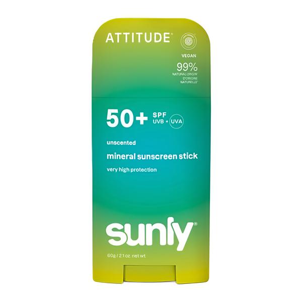 Attitude Minerální opalovací krém Sunly SPF 50 bez vůně Košík.cz