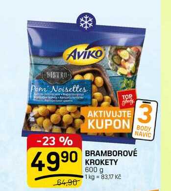 BRAMBOROVÉ KROKETY 600 g