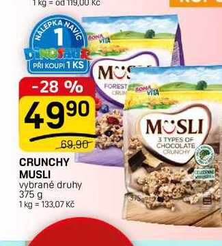 Crunchy Müsli 375g