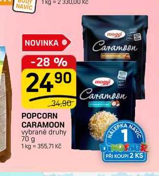 Popcorn Caramoon 70g