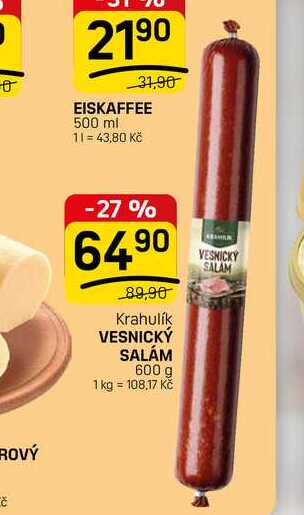 VESNICKÝ SALÁM 600 g 